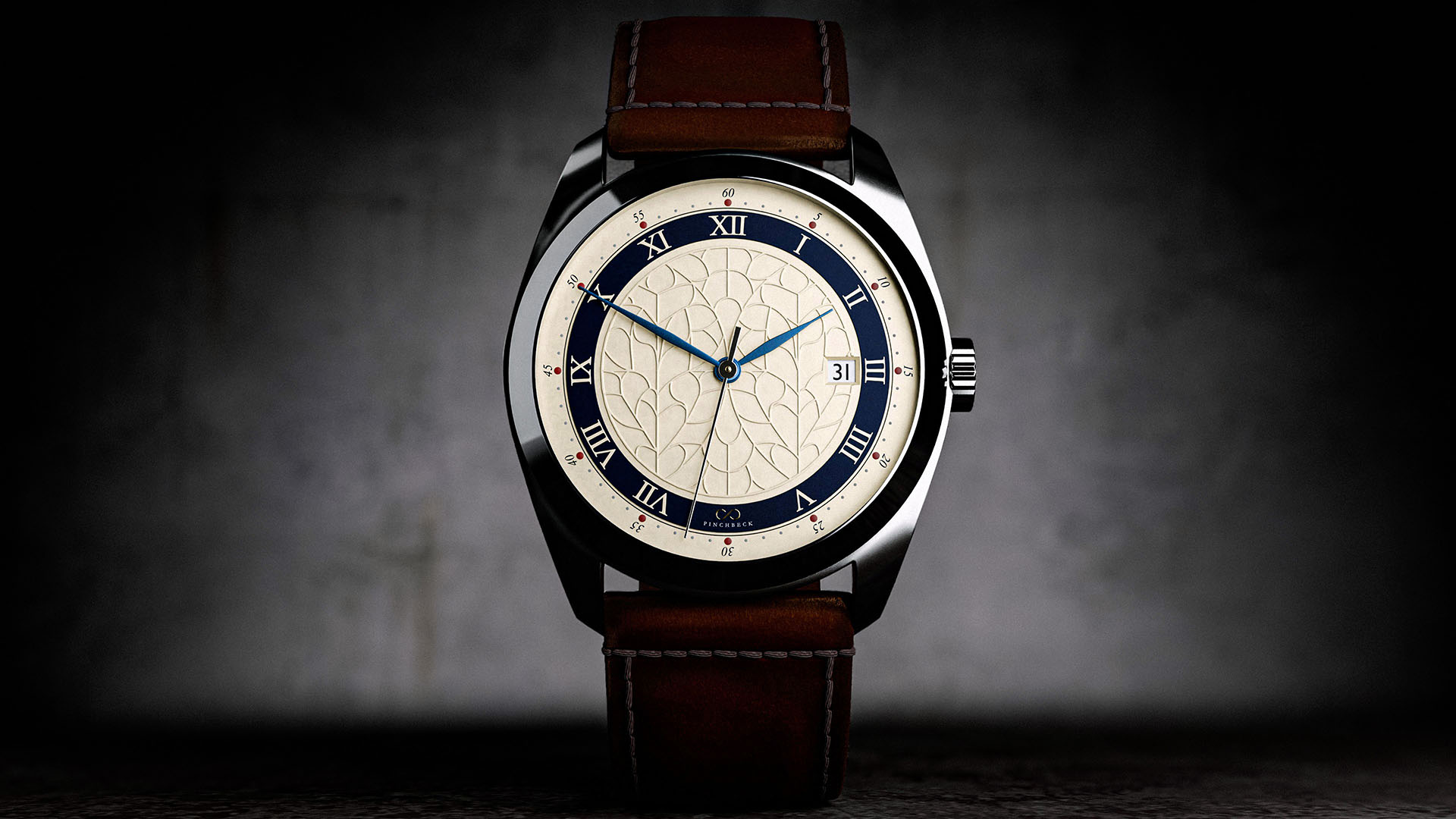 The Lindum watch designed, modelled, and rendered by Jason Garth Edwards at www.jayargonaut.com