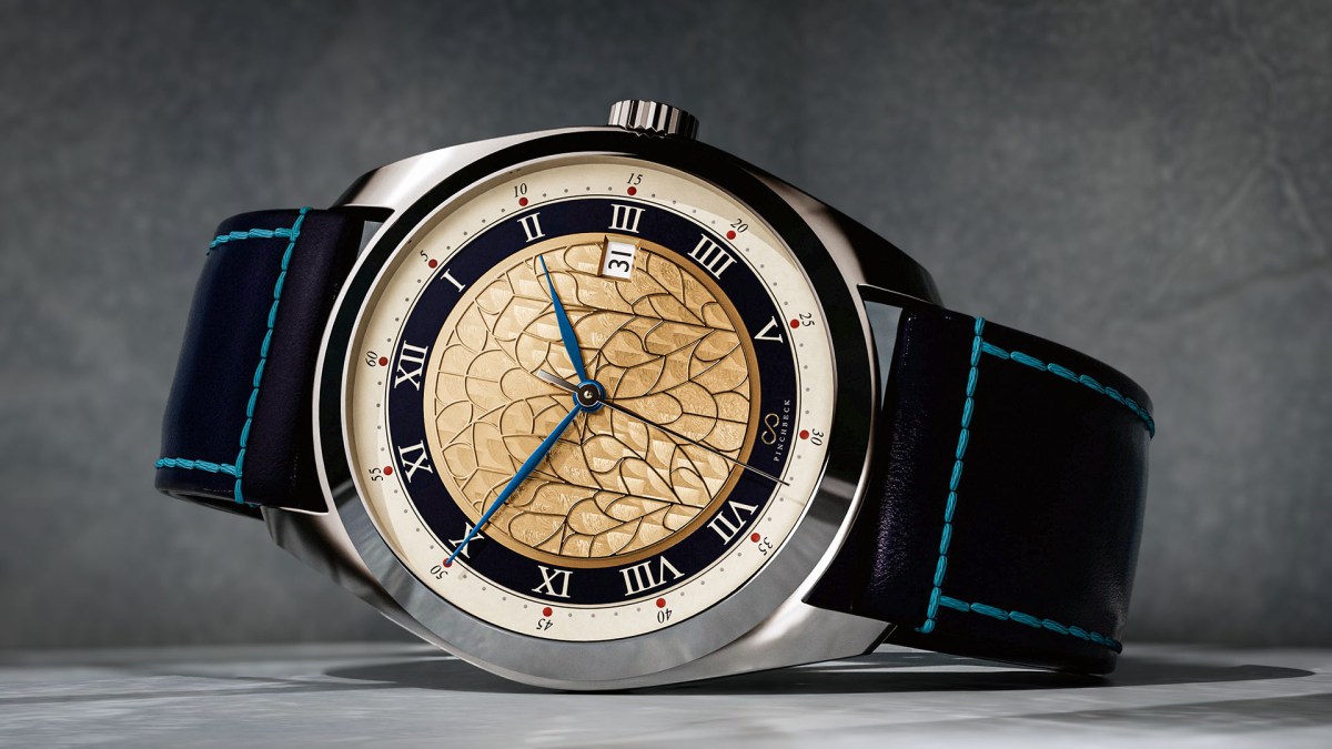 The Lindum Aureate luxury watch designed, modelled, and rendered for Pinchbeck watches by Jason Garth Edwards.